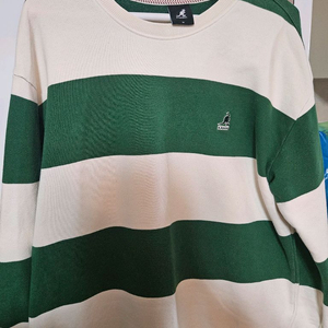 캉골 정품 스트라이프 맨투맨