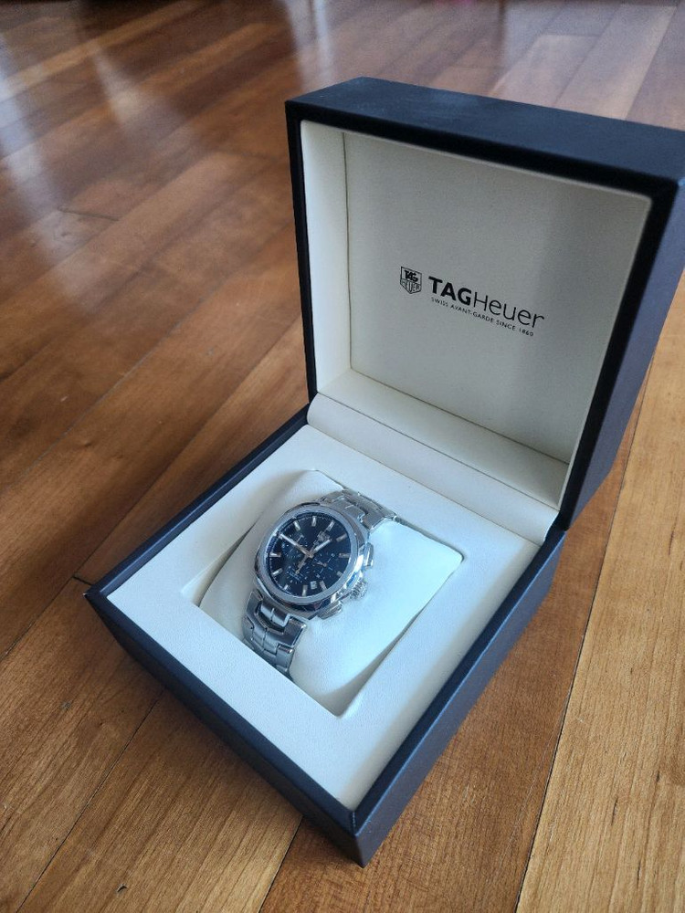 태그호이어 신헝 링크 칼리버17(손흥민시계) 크로노 로토 청판--5