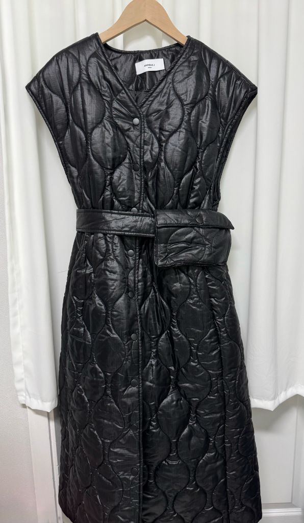 [새상품] 엔티크제이 마롱 조끼--5