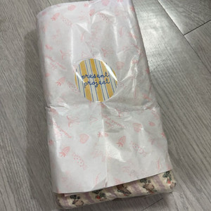 프프 버니 퍼플 블랭킷 새상품