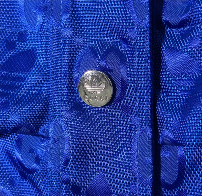 38 구찌 아디다스 남성 삼선 봄버 바람막이 트랙 자켓 이미지