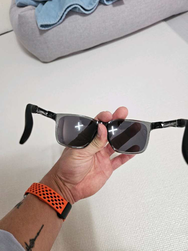 루디프로젝트 라이트플로우 아시안핏 크리스탈 애쉬 - 레이저블랙 판매합니다--2