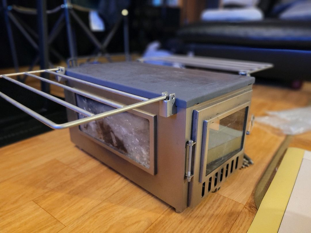 와일드와일드웨스트 X스토브 사이드뷰 화목난로 풀세트 이미지