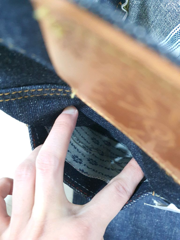 오카야마 데님 x 사무라이진 toshi 모드나인 오니데님 모모타로진--8