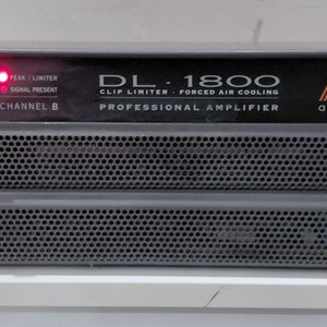 스페인산 명기 Master Audio DL-1800 파워앰프 (출력 1800W)