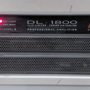 스페인산 명기 Master Audio DL-1800 파워앰프 (출력 1800W)