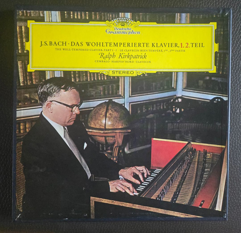 랄프 커크패트릭 연주, 바흐 평균율 클라비어 곡집 5 LP--2