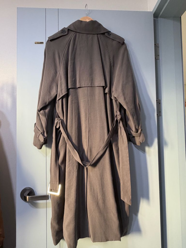 제이엘프 트렌치코트 차콜그레이색상(F) 팝니다--1