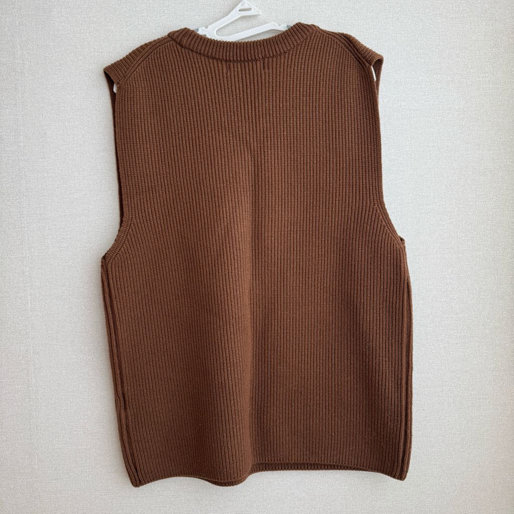 L 스튜디오 톰보이 울 니트 베스트--1