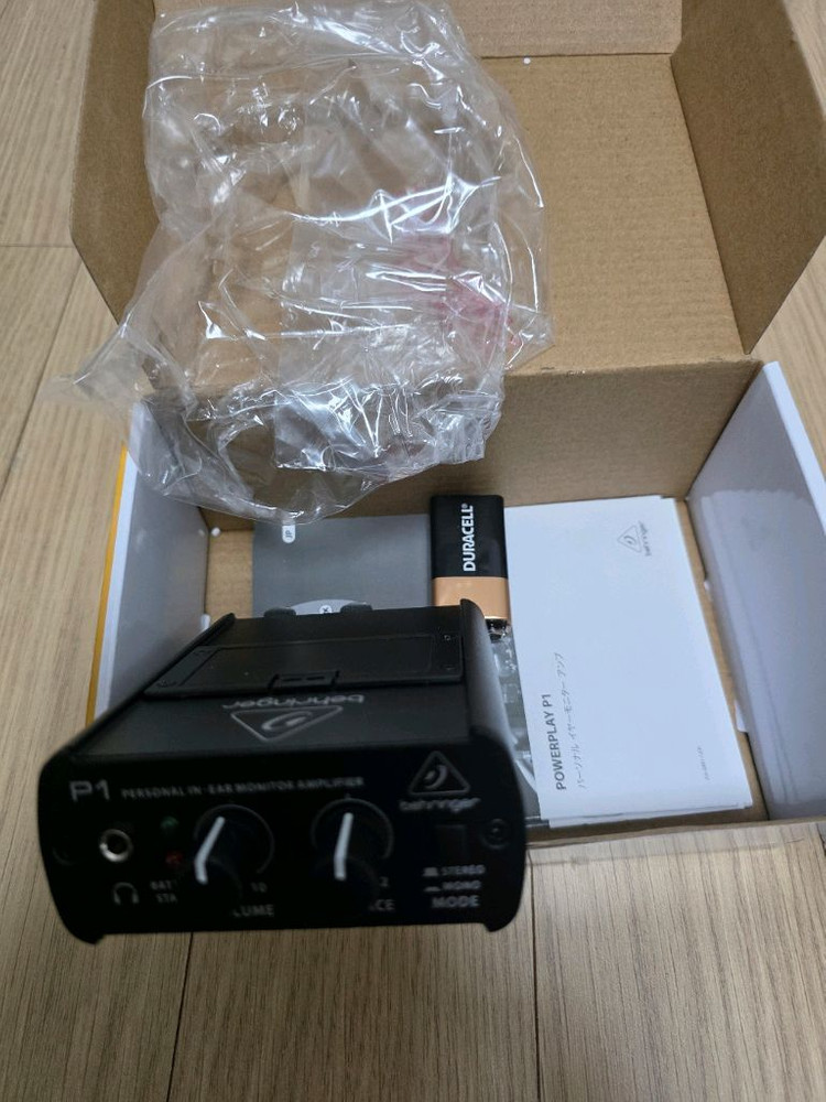 베링거 P1 인-오디오 모니터링 앰프 이미지