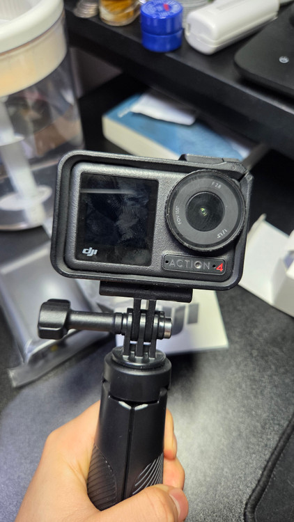 DJI 오즈모 액션4 스탠다드 콤보, 256gb메모리, 삼각대및백팩마운트--1