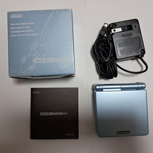 닌텐도 게임보이 어드밴스 gba sp 펄블루 풀박스 박스셋 이미지