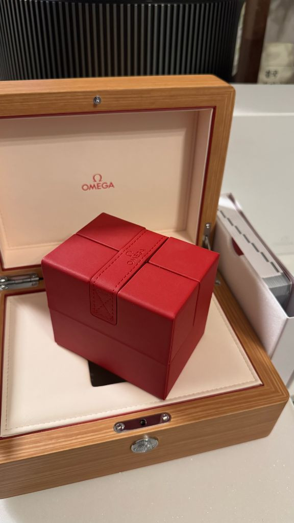 오메가 원목 시계 케이스 풀구성--1