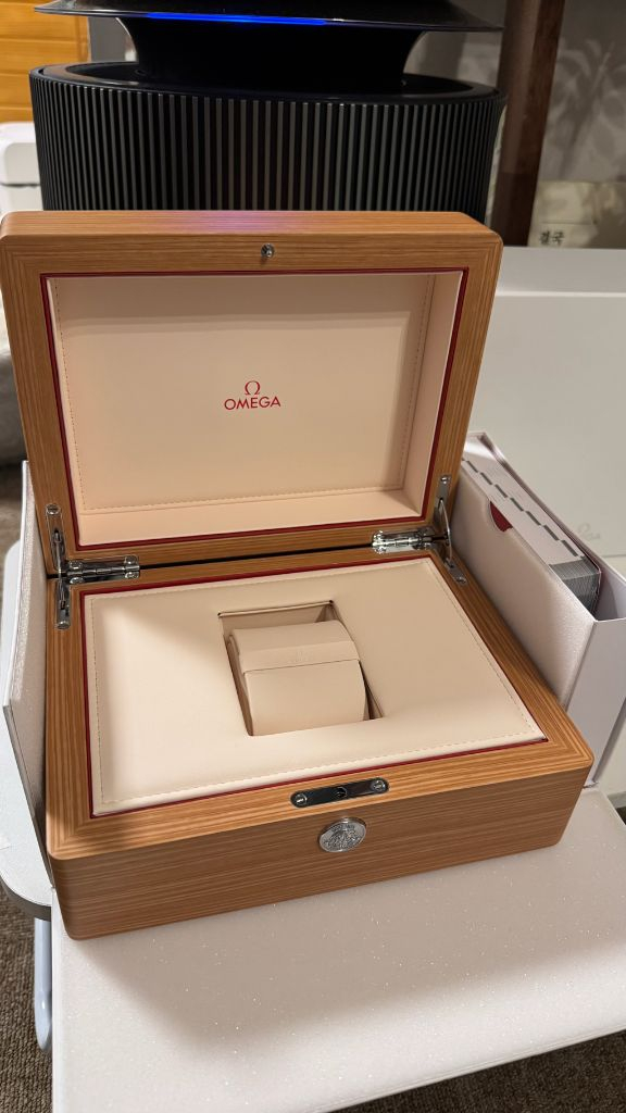 오메가 원목 시계 케이스 풀구성--2