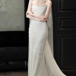 브샤, 브라이덜샤워드레스 원피스 셀프웨딩촬영 머메이드드레스