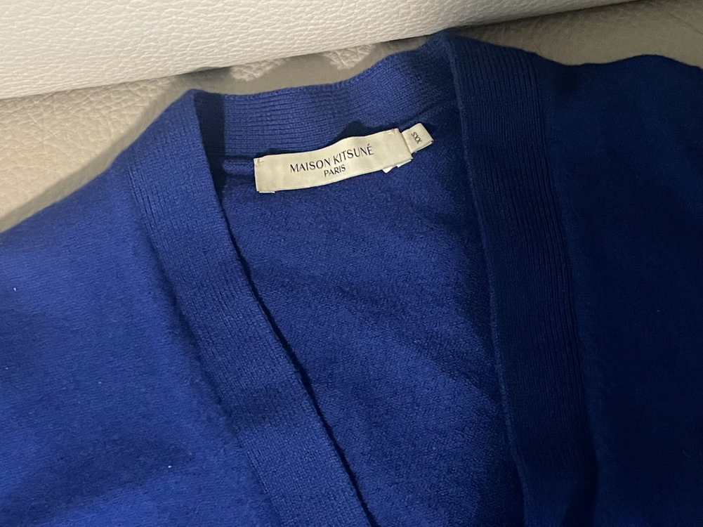 메종키츠네 가디건 정품 s--1