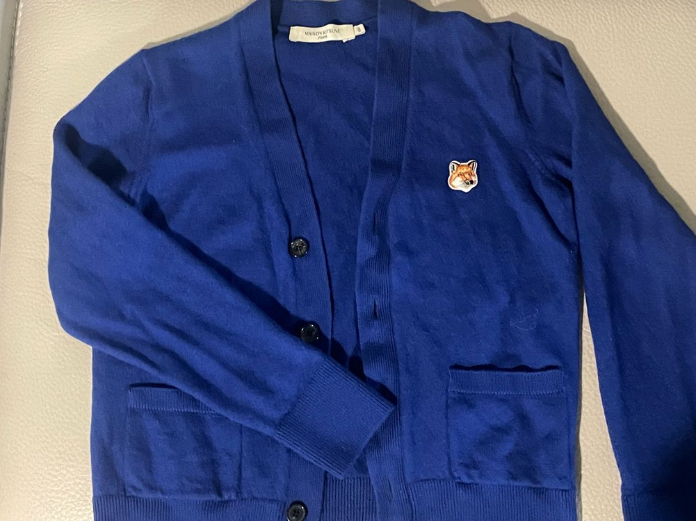 메종키츠네 가디건 정품 s--2