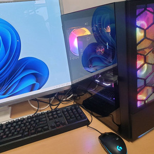 아이온2 게이밍 pc 본체 라이젠 7500f 램DDR5 16g Rtx4060