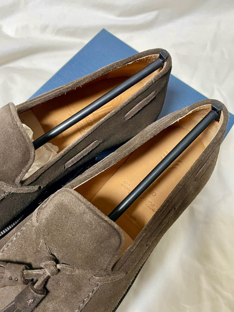 Yanko 얀코 브라운 스웨이드 테슬로퍼 (새상품) 매장정리--2