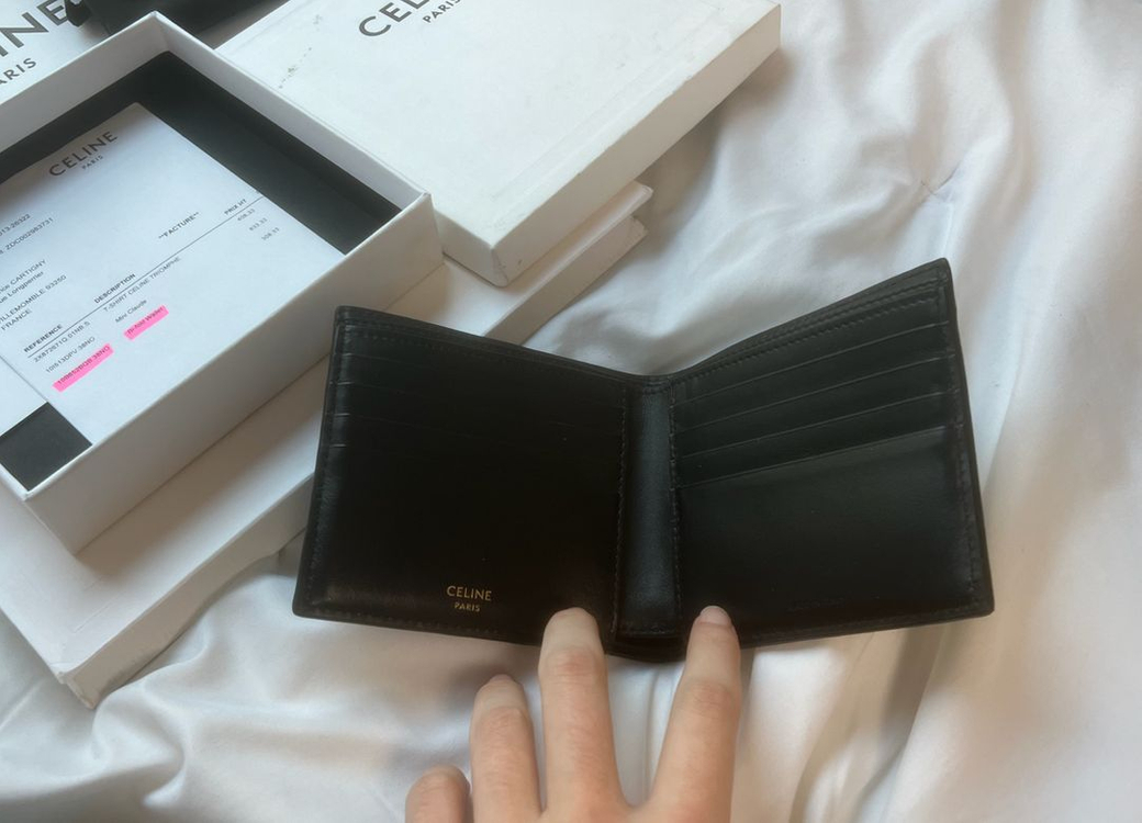 셀린느 트리옹프 반지갑 팝니다 이미지