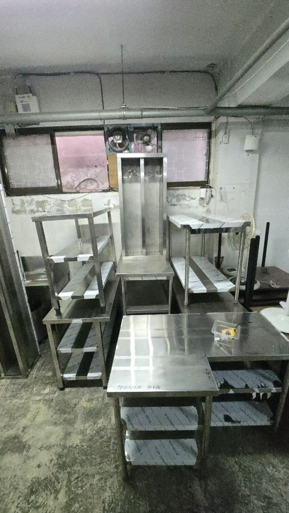 업소용씽크대 개수대 작업대 벽찬장 이미지