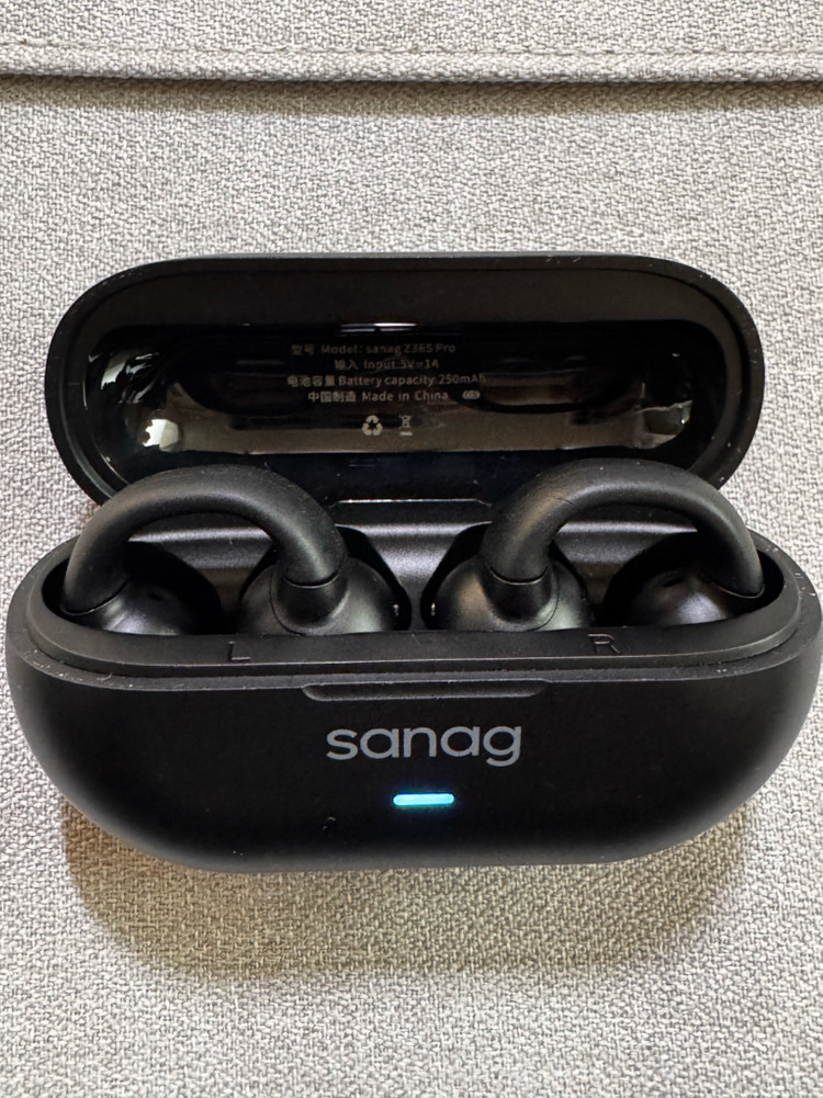 sanag z365 귀고리형 무선이어폰--1