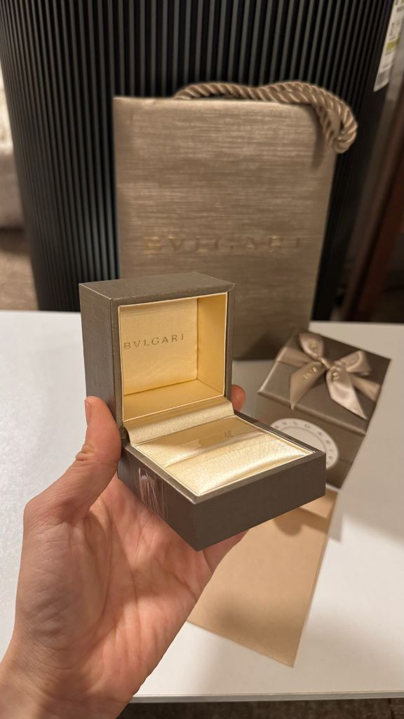 불가리 반지 케이스 세트--1