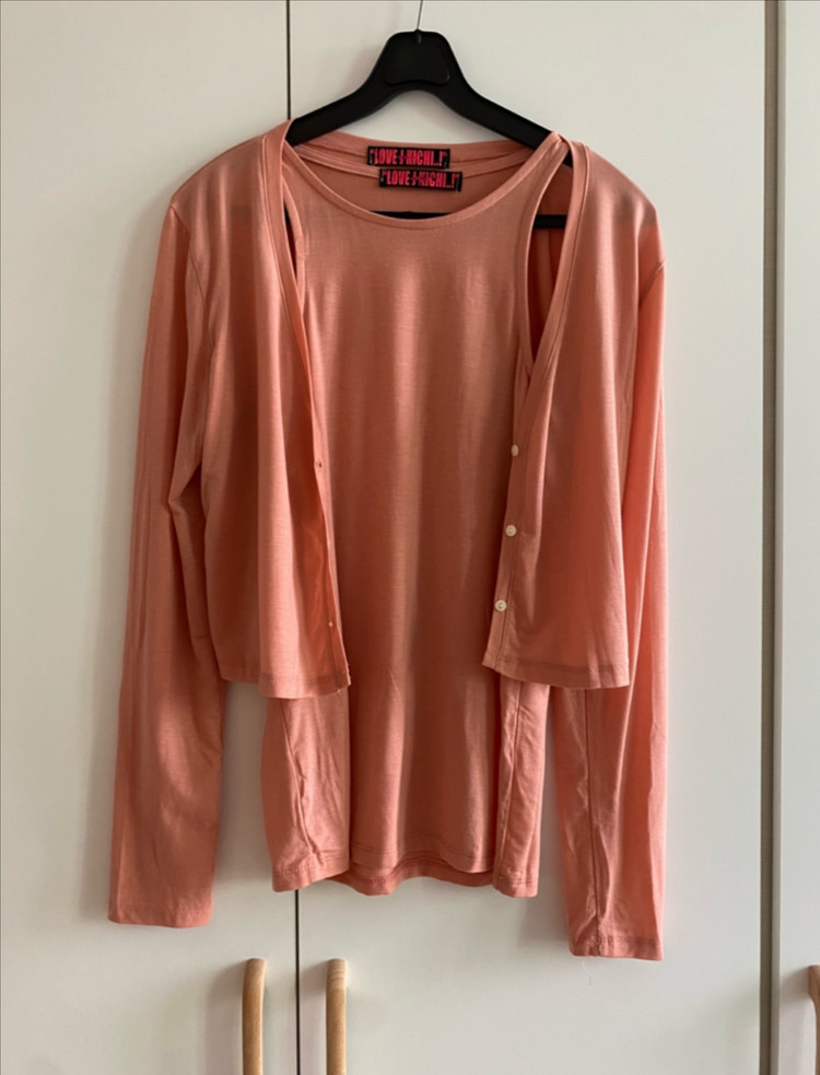 피치 나시 가디건 세트--1