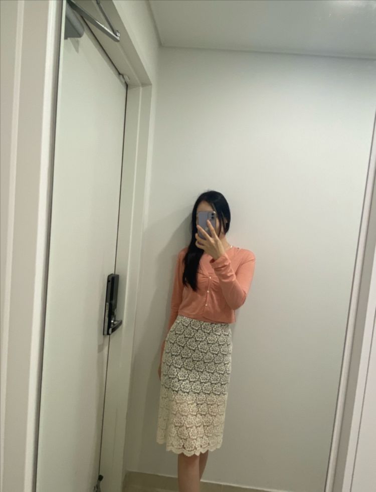 피치 나시 가디건 세트--3