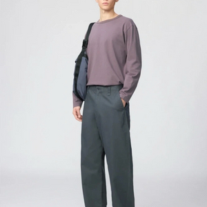 유니클로 와이드핏치노팬츠 Blue 85(32~34)