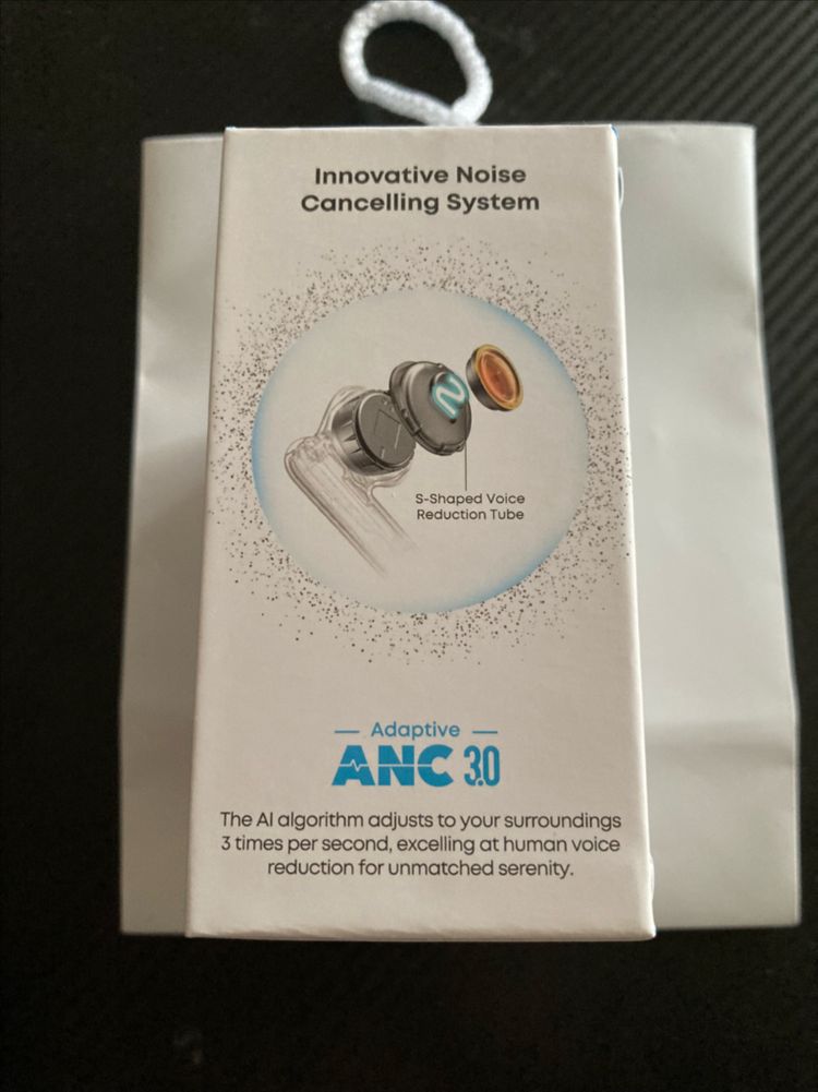 미개봉 앤커 사운드코어 리버티5 노이즈 캔슬링 블루투스 이어폰--3