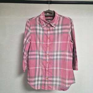 버버리 체크 셔츠 55사이즈