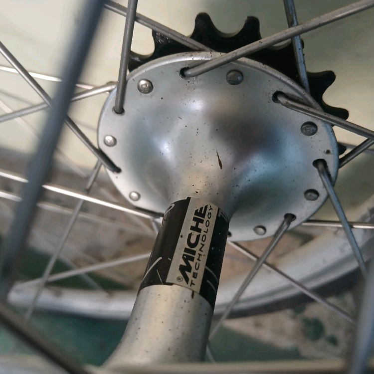 마빅 오픈프로 미케 프리마토 허브 실버림 픽시 휠셋 판매/교환--2