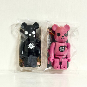 [한정판]베어브릭 3탄 폭탄 블랙+핑크(큐트)