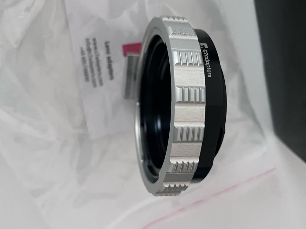 mamiya645 렌즈-캐논EF마운트 카메라 어댑터--4