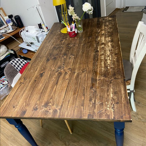 원목 다이닝테이블