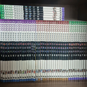 중국고전문학 필독도서 - 영웅호걸 서유기-요재지이, 수호전, 열국지 45권