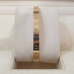 25년)까르띠에 러브팔찌 클래식 로즈골드 #19호 싱글 스크류 이미지