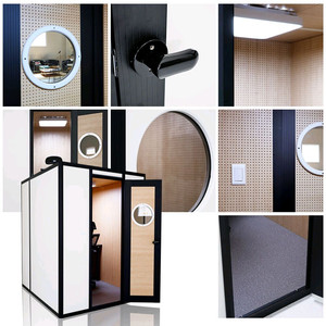 실시간 비대면 화상 회의 방음부스