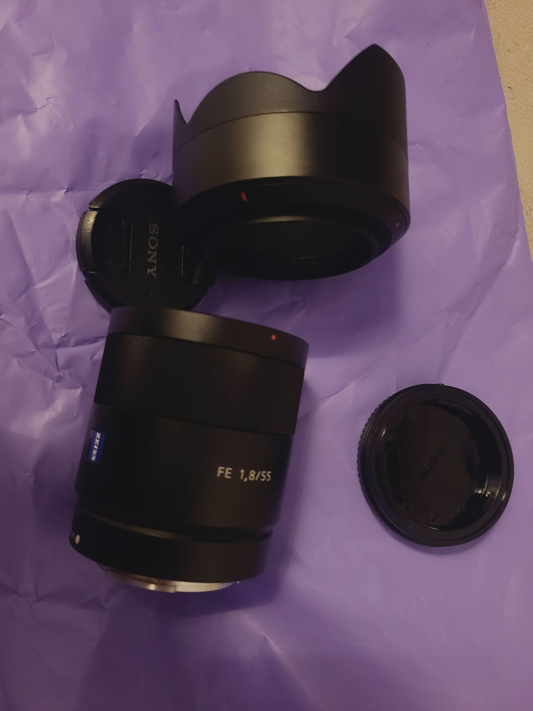 소니 FE 55mm 단렌즈 55.8 칼자이스 sel55f18z 558z--1