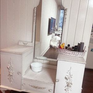 빈티지 화장대 거울 세트