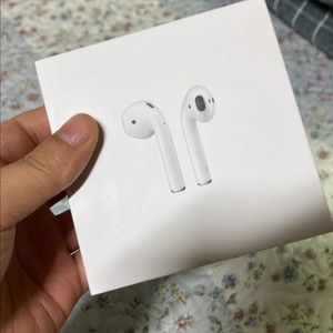 에어팟 2세대 미개봉 이미지