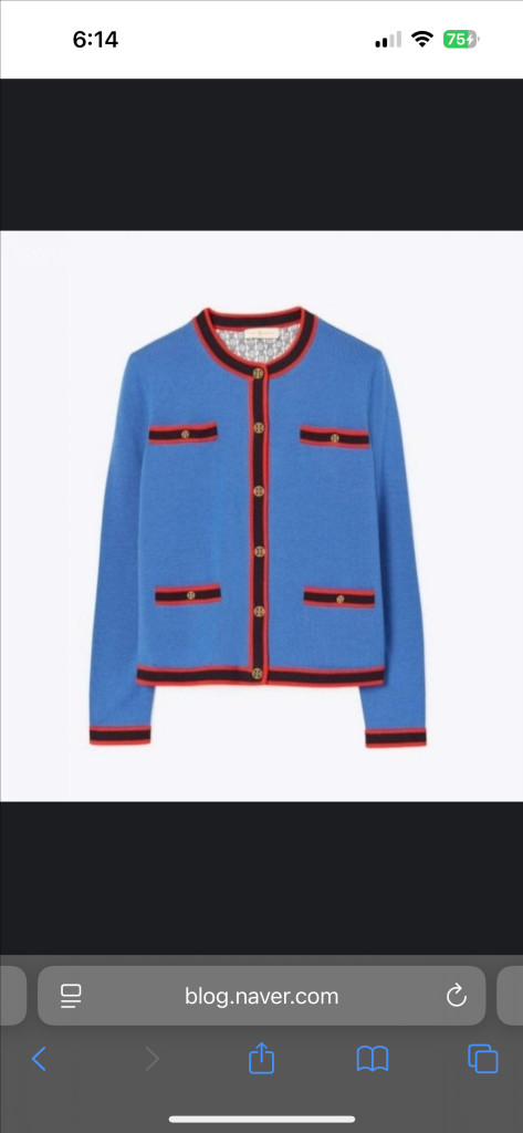 토리버치 켄드라 가디건s 사이즈--4