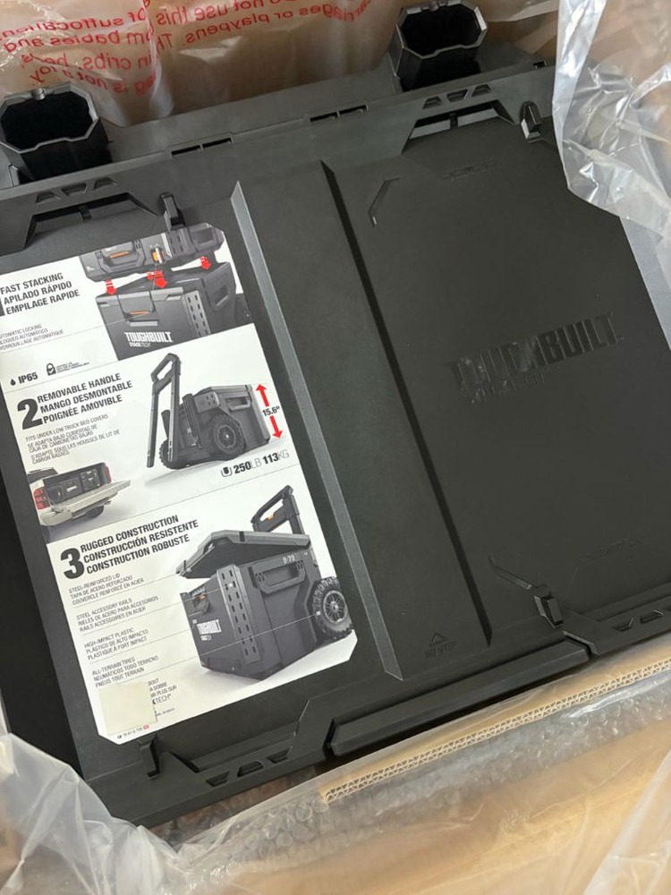 (미사용)터프빌트 스택테크 이동식 공구함 TB-B1-B-70R 팝니다--2