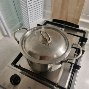 국산 스텐 냄비 20cm 팔아요