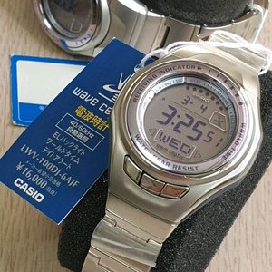 카시오 소형 전파시계 땡처리 웨이브셉터 빈티지 레트로 NOS 아스트론