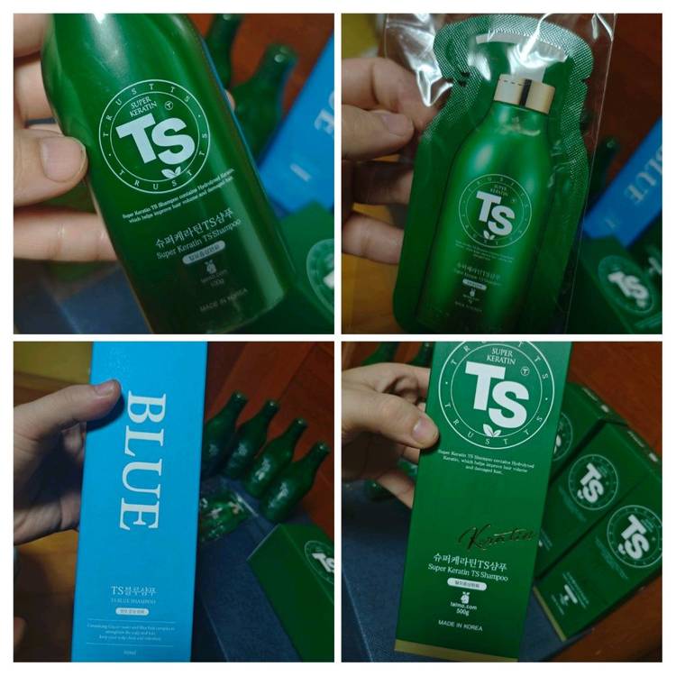 TS 슈퍼케라틴 샴푸 새상품 탈모 샴푸 남자 헤어 머리--3