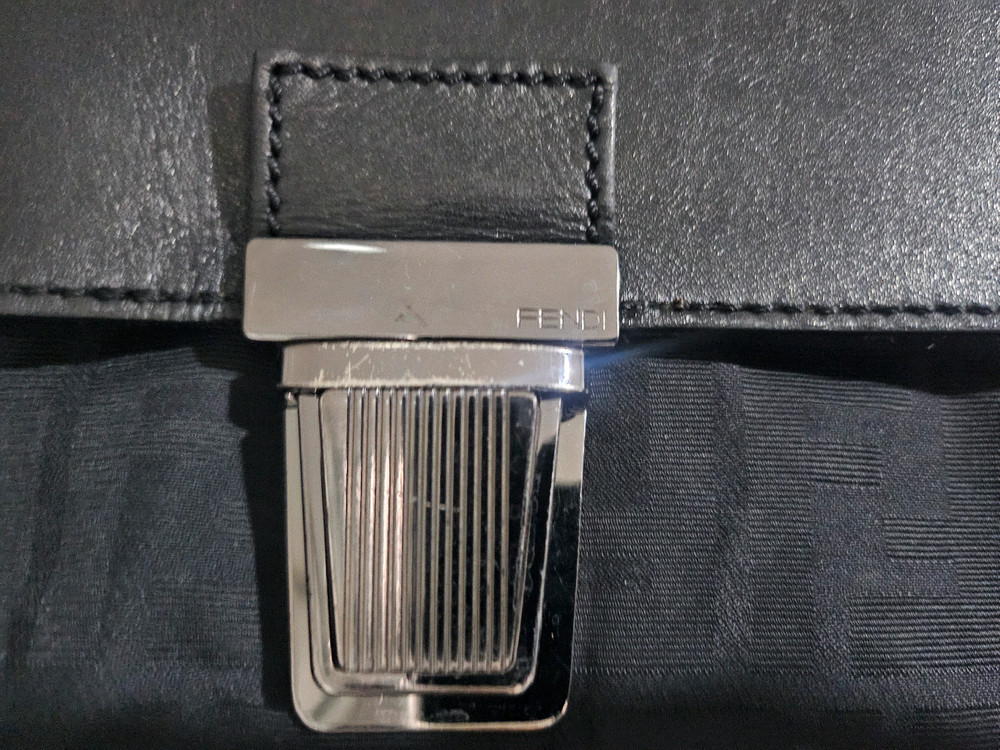 펜디 캔버스 브리프케이스 서류가방--2