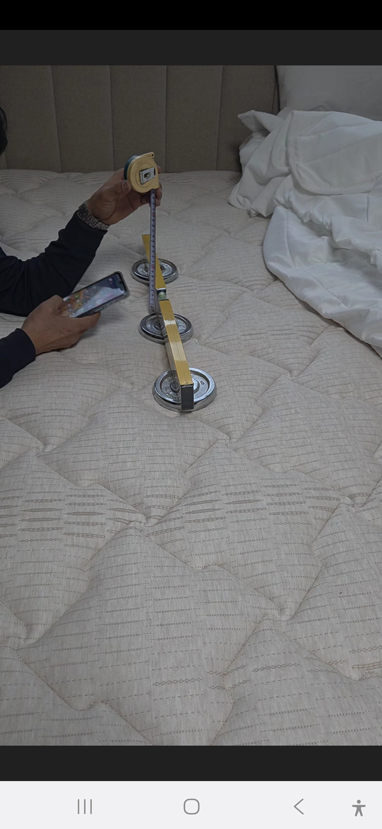 침대매트리스(금성LK)2개월사용꺼짐--3