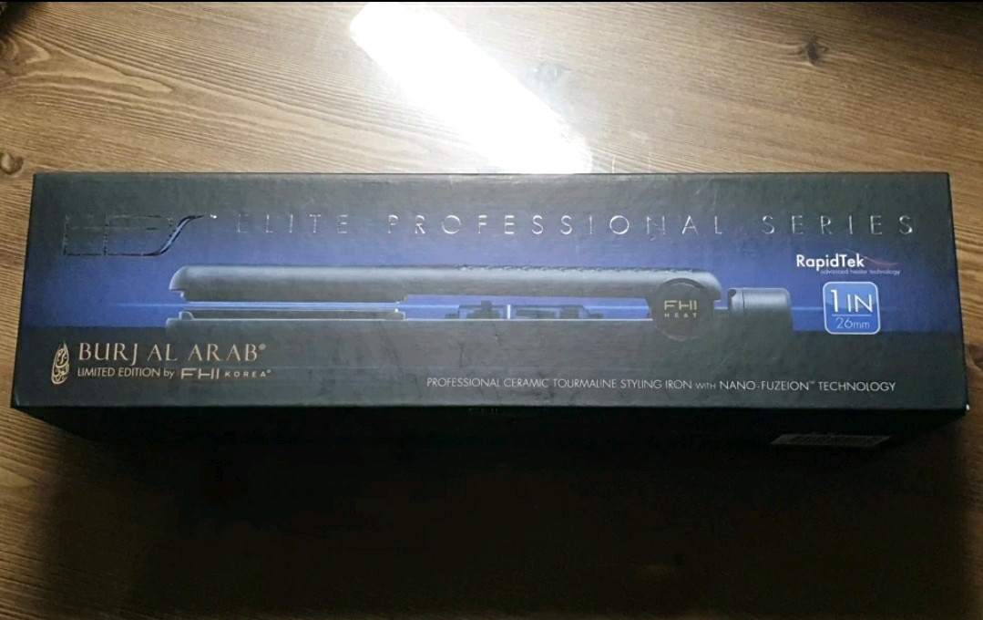 (미사용) FHI EPS 전문가용 고데기 매직기 판고데기 헤어스트레이터 웨이브 아이롱 아이언 이미지